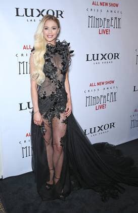 June 30, 2016 - Las Vegas, NV, United States - 30 June 2016 - Las Vegas, Nevada - Chloe Crawford. Legendary Magician Criss Angel Rolls Out the Black Carpet at World Premiere of MINDFREAK LIVE! at The Luxor Hotel and Casino . Photo Credit: MJT AdMedia Las Vegas United States - ZUMAa123