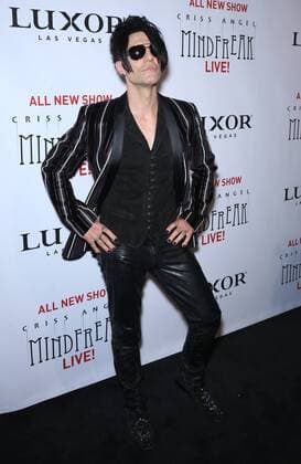 June 30, 2016 - Las Vegas, NV, United States - 30 June 2016 - Las Vegas, Nevada - Criss Angel. Legendary Magician Criss Angel Rolls Out the Black Carpet at World Premiere of MINDFREAK LIVE! at The Luxor Hotel and Casino . Photo Credit: MJT AdMedia Las Vegas United States - ZUMAa123