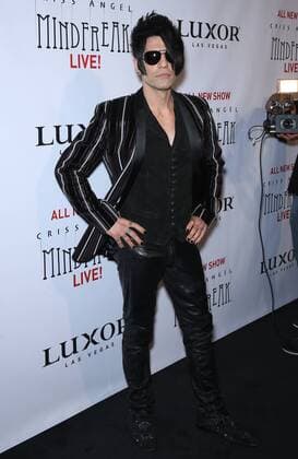 June 30, 2016 - Las Vegas, NV, United States - 30 June 2016 - Las Vegas, Nevada - Criss Angel. Legendary Magician Criss Angel Rolls Out the Black Carpet at World Premiere of MINDFREAK LIVE! at The Luxor Hotel and Casino . Photo Credit: MJT AdMedia Las Vegas United States - ZUMAa123