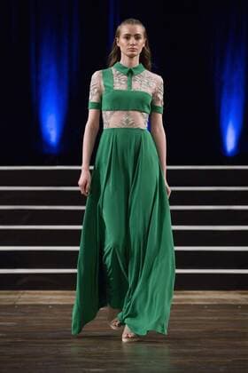 June 30, 2016 - Berlin, Germany - A model walks the runway at the Marcel Ostertag show during the Mercedes-Benz Fashion Week Berlin Spring Summer 2017 at Admiralspalast in Berlin, Germany on June 30, 2016. Berlin Germany  - ZUMAn230