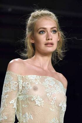 Model bei der Lana Mueller Fashion Show auf der Mercedes-Benz Fashion Week Berlin Spring Summer 2017. Berlin, 01.07.2016 Foto:xFredericx xFuturexImage