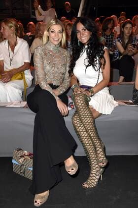 Annika Gassner und Rafaella White bei der Lana Mueller Fashion Show auf der Mercedes-Benz Fashion Week Berlin Spring Summer 2017. Berlin, 01.07.2016 Foto:xFredericx xFuturexImage