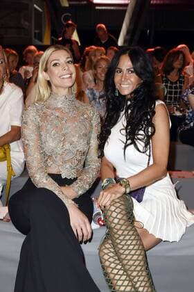 Annika Gassner und Rafaella White bei der Lana Mueller Fashion Show auf der Mercedes-Benz Fashion Week Berlin Spring Summer 2017. Berlin, 01.07.2016 Foto:xFredericx xFuturexImage