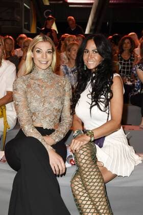 Annika Gassner und Rafaella White bei der Lana Mueller Fashion Show auf der Mercedes-Benz Fashion Week Berlin Spring Summer 2017. Berlin, 01.07.2016 Foto:xFredericx xFuturexImage