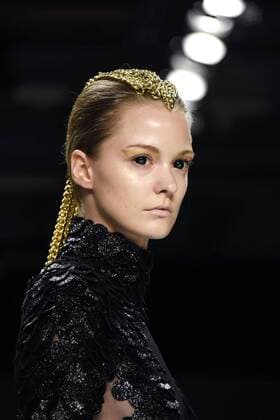 Model bei der Irene Luft Fashion Show auf der Mercedes-Benz Fashion Week Berlin Spring Summer 2017. Berlin, 01.07.2016 Foto:xFredericx xFuturexImage