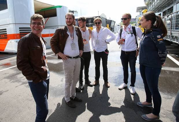 SPIELBERG,AUSTRIA,01.JUL.16 - MOTORSPORTS, FORMULA 1 - Grand Prix of Austria, Red Bull Ring, free practice. Image shows the band Wanda.  CW2_0701