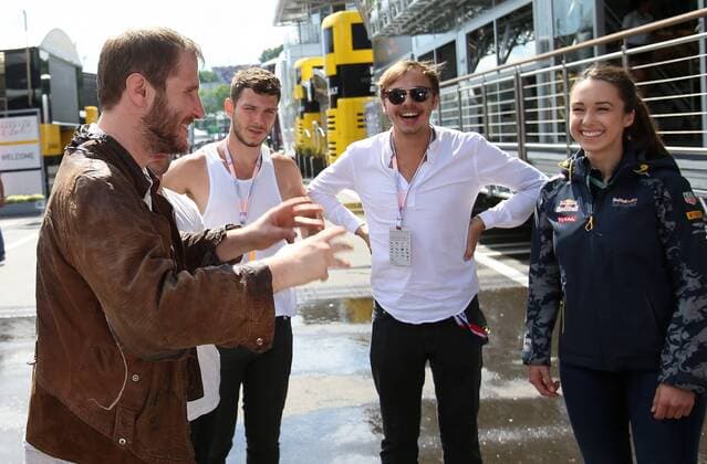 SPIELBERG,AUSTRIA,01.JUL.16 - MOTORSPORTS, FORMULA 1 - Grand Prix of Austria, Red Bull Ring, free practice. Image shows the band Wanda.  CW2_0705