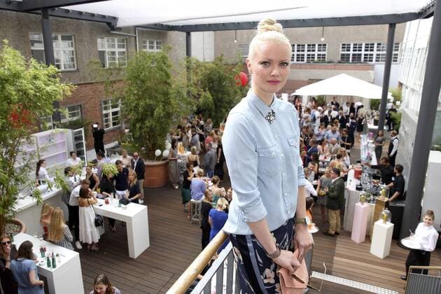 Franziska Knuppe beim Gala Fashion Brunch auf der Mercedes-Benz Fashion Week Berlin Spring Summer 2017. Berlin, 01.07.2016 Foto:xS.xGabschx xFuturexImage