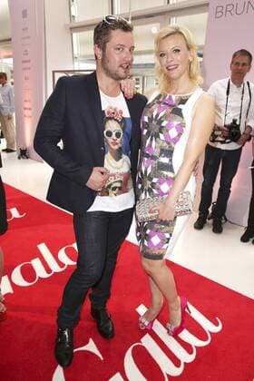 Armin Barwich und Eva Habermann beim Gala Fashion Brunch auf der Mercedes-Benz Fashion Week Berlin Spring Summer 2017. Berlin, 01.07.2016 Foto:xS.xGabschx xFuturexImage