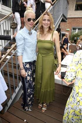 Franziska Knuppe und Eva Padberg beim Gala Fashion Brunch auf der Mercedes-Benz Fashion Week Berlin Spring Summer 2017. Berlin, 01.07.2016 Foto:xS.xGabschx xFuturexImage