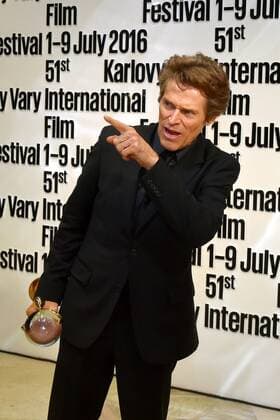 U.S. actor Willem Dafoe received Crystal Globe award for contribution to world cinema at the opening ceremony of the 51st Karlovy Vary International Film Festival in Karlovy Vary, Czech Republic, July 1, 2016. (CTKxPhoto SlavomirxKubes) CTKPhotoP201607011026601  KBS_0005