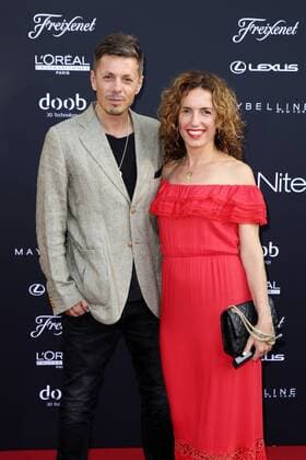 Michi Beck (Die Fantastischen Vier) mit Ehefrau Ulrike bei der Michalsky StyleNite Perspektive auf der Mercedes-Benz Fashion Week Berlin Spring Summer 2017. Berlin, 01.07.2016 Foto:xS.xGabschx xFuturexImage