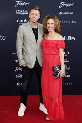 Michi Beck (Die Fantastischen Vier) mit Ehefrau Ulrike bei der Michalsky StyleNite Perspektive auf der Mercedes-Benz Fashion Week Berlin Spring Summer 2017. Berlin, 01.07.2016 Foto:xS.xGabschx xFuturexImage