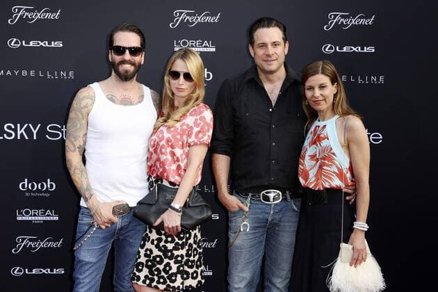 Alec Völkel mit Ehefrau Johanna und Sascha Vollmer mit Freundin Jenny bei der Michalsky StyleNite Perspektive auf der Mercedes-Benz Fashion Week Berlin Spring Summer 2017. Berlin, 01.07.2016 Foto:xS.xGabschx xFuturexImage