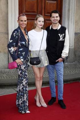 Natascha Ochsenknecht, Cheyenne Savannah Ochsenknecht und Jimi Blue Ochsenknecht bei der Michalsky StyleNite Perspektive auf der Mercedes-Benz Fashion Week Berlin Spring Summer 2017. Berlin, 01.07.2016 Foto:xS.xGabschx xFuturexImage
