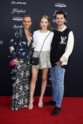 Natascha Ochsenknecht, Cheyenne Savannah Ochsenknecht und Jimi Blue Ochsenknecht bei der Michalsky StyleNite Perspektive auf der Mercedes-Benz Fashion Week Berlin Spring Summer 2017. Berlin, 01.07.2016 Foto:xS.xGabschx xFuturexImage