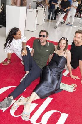 Barbara Becker, Jochen Schropp und Annique Delphine beim Gala Fashion Brunch auf der Mercedes-Benz Fashion Week Berlin Spring Summer 2017. Berlin, 01.07.2016 Foto:xK.xWernerx xFuturexImage