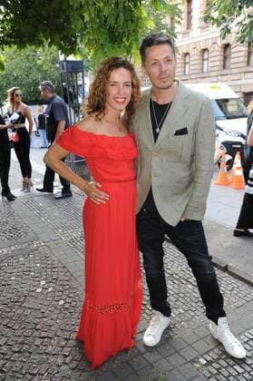 Michi und Ulrike Beck bei der Ankunft zur Michael Michalsky Style Night im Rahmen der Mercedes-Benz Fashion Week Frühjahr Sommer 2017 am 1.07.2016 in Berlin MBFW Fashionweek in Berlin 2016- Michael Michalsky Style Night 