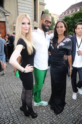 Mirja Du Mont, Chris Glass und Barbara Becker bei der Ankunft zur Michael Michalsky Style Night im Rahmen der Mercedes-Benz Fashion Week Frühjahr Sommer 2017 am 1.07.2016 in Berlin MBFW Fashionweek in Berlin 2016- Michael Michalsky Style Night 