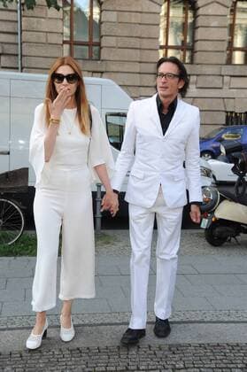 Oskar Roehler und seine Ehefrau Alexandra bei der Ankunft zur Michael Michalsky Style Night im Rahmen der Mercedes-Benz Fashion Week Frühjahr Sommer 2017 am 1.07.2016 in Berlin MBFW Fashionweek in Berlin 2016- Michael Michalsky Style Night 
