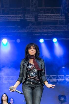Spielberg 01.07.2016, Red Bull Ring, Spielberg, AUT, FIA, Formel 1, Konzert , im Bild Nena during the concert of Nena at the Red Bull Ring in Spielberg, Austria, 2016 07 01, EX_ANG