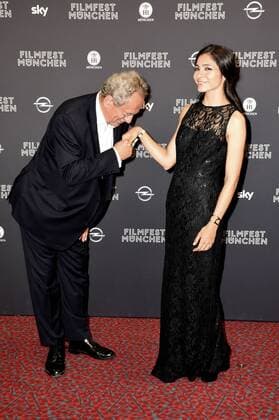 Christian Ude und Pegah Ferydoni bei der Preisverleihung auf dem 34. Filmfest München 2016 im Festivalzentrum Gasteig. München, 02.07.2016 Foto:xP.xSchönbergerx xFuturexImage
