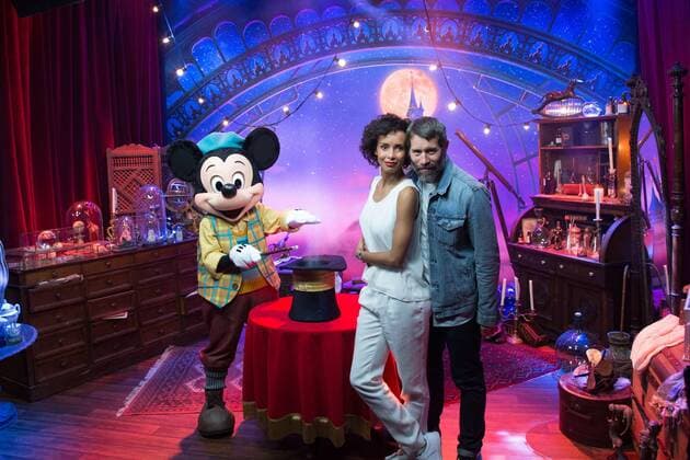 Empfang zur Premiere der neuen Mickey Zaubershow im Disneyland Resort Paris Sonia Rolland, Jalil Lespert - Marne la Vallee - 02 07 2016 VIKTOR Panoramic 