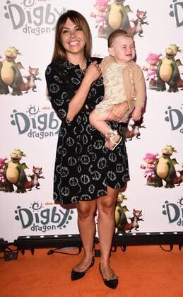 Digby Dragon World Premiere London.UK. Adele Silva and Sienna at Digby Dragon World Premiere held at The Conservatory, Barbican Centre, London 2nd July 2016. LMK392-60800-030716. 