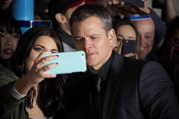 Jason Bourne Premiere in Sydney Australia: Matt Damon and Alicia Vikander at Jason Bourne Premiere Matt Damon greets fans at the Jason Bourne Premiere at Hoyts Entertainment Quarter in Sydney, Australia. Jason Bourne is the latest sequel in the Bourne franchise and directed by Paul Greengrass. FOR EDITORIAL USE ONLY.Pacific Press Agency  HughxPeterswald