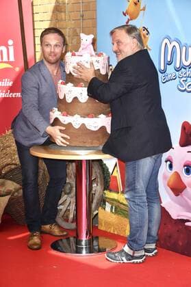 Ralf Schmitz und Axel Prahl bei der Premiere des Kinofilms Mullewapp - eine schöne Schweinerei im Kino in der Kulturbrauerei. Berlin, 03.07.2016 Foto:xJ.xQuinternx xFuturexImage
