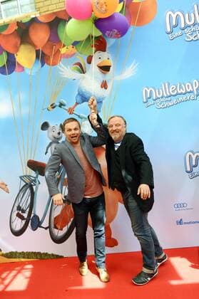 Ralf Schmitz und Axel Prahl bei der Premiere des Kinofilms Mullewapp - eine schöne Schweinerei im Kino in der Kulturbrauerei. Berlin, 03.07.2016 Foto:xC.xNiehausx xFuturexImage