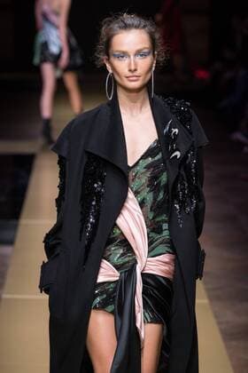 209209 Marineau Starface 2016-07-03 Paris France Paris Fashion week. Defilé Haute Couture Automne Hiver 2016 Versace. Editorial use only  Copyright: xMarineaux STAR_209209_018