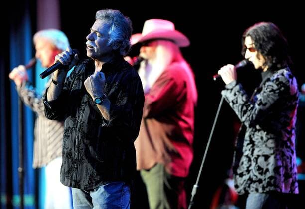 Mar 6, 2010 - Myrtle Beach, South Carolina; USA - Singer JOE BONSALL of the group The Oak Ridge Boys perform live as their 2010 tour makes a stop at the Alabama Theatre located in Myrtle Beach. Copyright 2010 Jason Moore. - ZUMAm78_