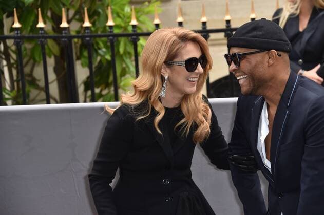 Celine Dion arrive at the Christian Dior Haute Couture Fall Winter 2016-2017 show as part of Paris Fashion Week in Paris, France. PEOPLE: Fashion Week Modeschau Christian Dior - Fashion Week de Paris - 04 07 2016 LionelUrman 