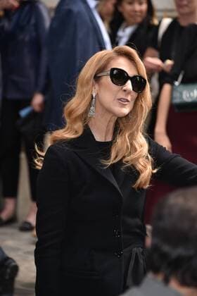 Celine Dion with Sidney Toledano leaves the Christian Dior Haute Couture Fall Winter 2016-2017 show as part of Paris Fashion Week in Paris, France. PEOPLE: Fashion Week Modeschau Christian Dior - Fashion Week de Paris - 04 07 2016 LionelUrman 