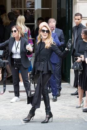 Celine Dion - Ankunft zur Modenschau von Dior - Haute Couture Herbst Winter 2016 2017 in Paris - 04 07 2016 