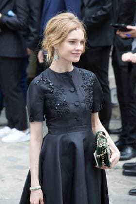 Natalia Vodianova - Ankunft zur Modenschau von Dior - Haute Couture Herbst Winter 2016 2017 in Paris - 04 07 2016 