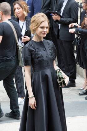 Natalia Vodianova - Ankunft zur Modenschau von Dior - Haute Couture Herbst Winter 2016 2017 in Paris - 04 07 2016 