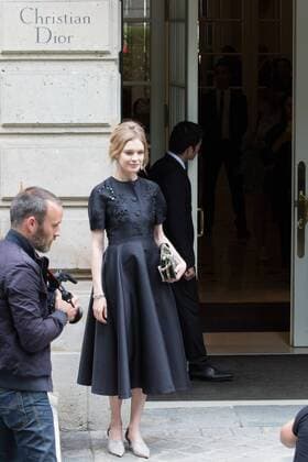Natalia Vodianova - Ankunft zur Modenschau von Dior - Haute Couture Herbst Winter 2016 2017 in Paris - 04 07 2016 
