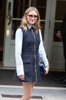 Olivia Palermo - Ankunft zur Modenschau von Dior - Haute Couture Herbst Winter 2016 2017 in Paris - 04 07 2016 