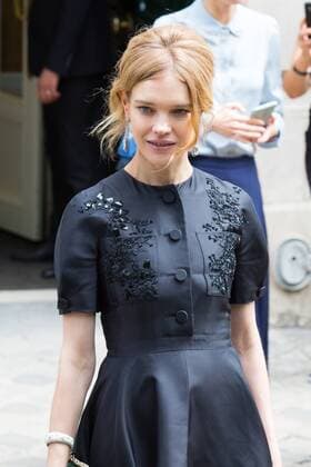 Natalia Vodianova - Ankunft zur Modenschau von Dior - Haute Couture Herbst Winter 2016 2017 in Paris - 04 07 2016 