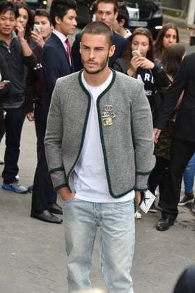 Baptiste Giabiconi - Defile Chanel - Fashion Week haute couture - Paris - 05 07 2016 LionelUrman Panoramic 