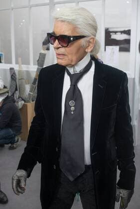 209246 Serge Arnal Starface 2016-07-05 Paris France Paris Fashion week. Defilé Haute Couture Automne Hiver 2016 Chanel. People. Lagerfeld, Karl  Copyright: xSergexArnalx xStarfacex STAR_209246_033