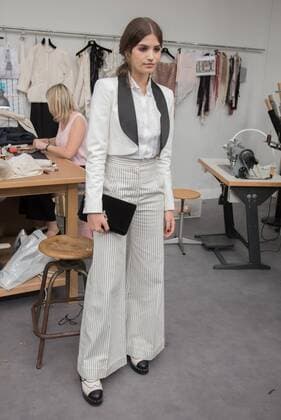 209246 Serge Arnal Starface 2016-07-05 Paris France Paris Fashion week. Defilé Haute Couture Automne Hiver 2016 Chanel. People. Jodorowsky, Alma  Copyright: xSergexArnalx xStarfacex STAR_209246_051