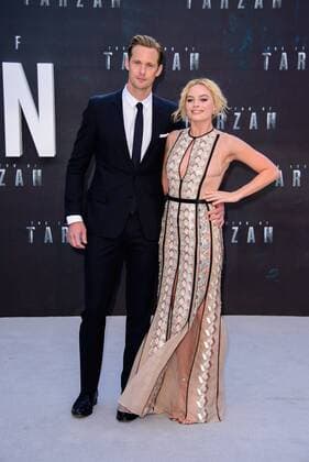 . 05 07 2016. London, United Kingdom. Alexander Skarsgard and Margot Robbie attend the European Premiere Of The Legend Of Tarzan.  xChrisxJosephx xi-Imagesx IIM-13088-0038
