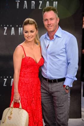 . 05 07 2016. London, United Kingdom. Ola and James Jordan attend the European Premiere Of The Legend Of Tarzan.  xChrisxJosephx xi-Imagesx IIM-13088-0050