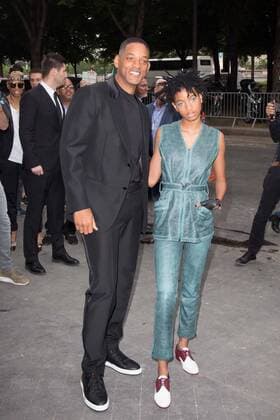 Willow Smith, Will Smith PEOPLE: Modenschau Chanel - Fashion Week haute couture - Paris - 05 07 2016 Viktorx 
