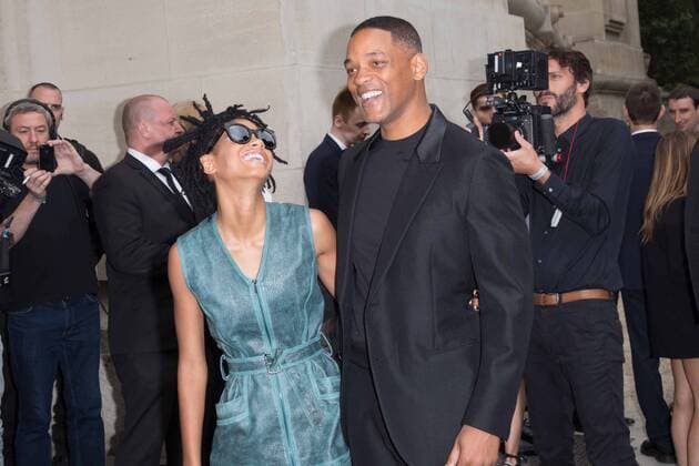 Willow Smith, Will Smith PEOPLE: Modenschau Chanel - Fashion Week haute couture - Paris - 05 07 2016 Viktorx 