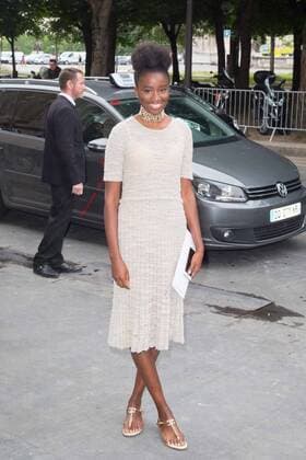 Karidja Toure PEOPLE: Modenschau Chanel - Fashion Week haute couture - Paris - 05 07 2016 Viktorx 