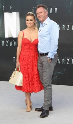 The Legend of Tarzan Premiere London.UK. Ola and James Jordan at the UK Premiere of The Legend of Tarzan at the Odeon, Leicester Square, London. 5th July 2016. LMK73-60812-060716 